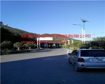 市電路燈項目案例-咸陽旬陽縣	