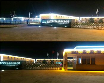 廠區(qū)樓宇亮化-省渭南市大荔縣亮化項(xiàng)目