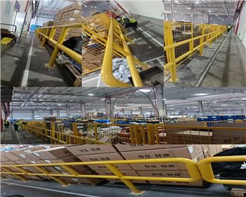 西安工廠庫(kù)房圍欄護(hù)欄廠家